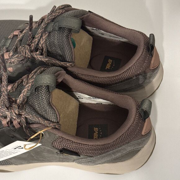 Brand New Teva Canyonview RP Women's  10 Waterproof Hiking Shoes Gray/pink Soft - Picture 7 of 11